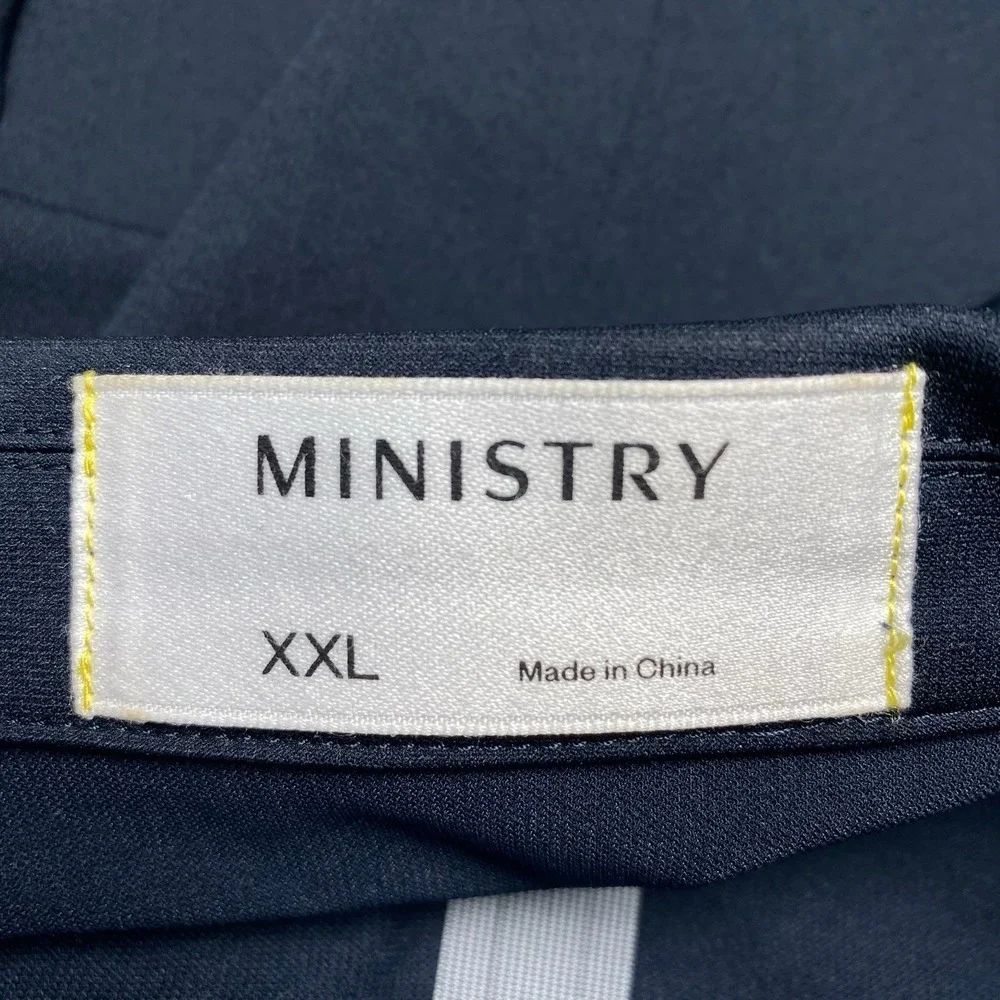 Ministry of Supply Aviator Blazer Sport Coat XXL Mens Performance Navy - Picture 9 of 9